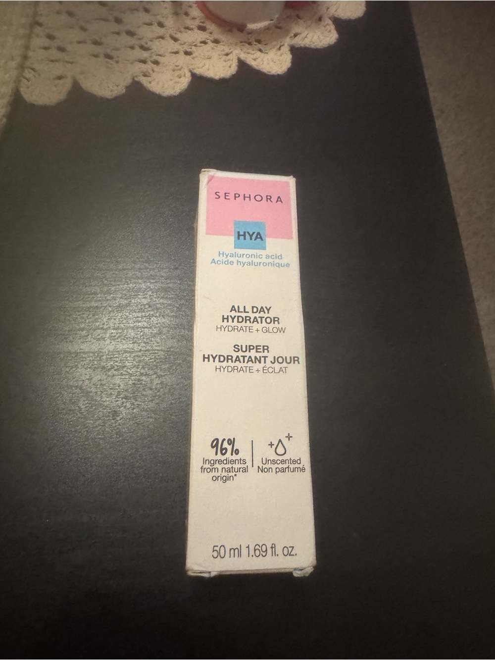 Sephora HYA All Day Hydrator - Light Pink & Blue Accents